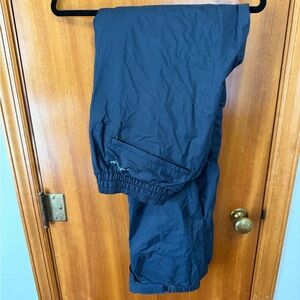 Black Colombia Rain Pants